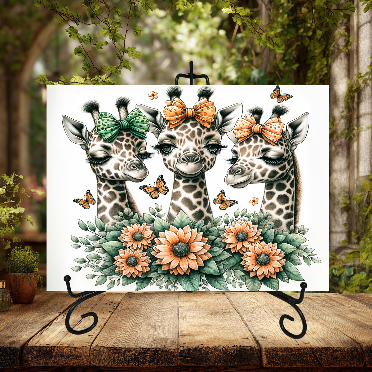 Bow Animals Glass Cutting Boards