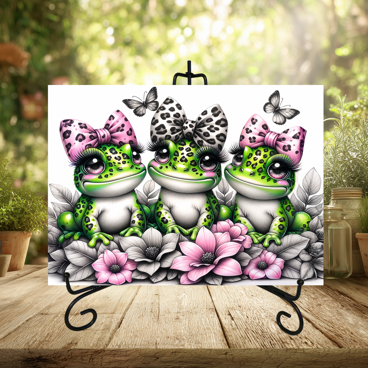 Bow Animals Glass Cutting Boards