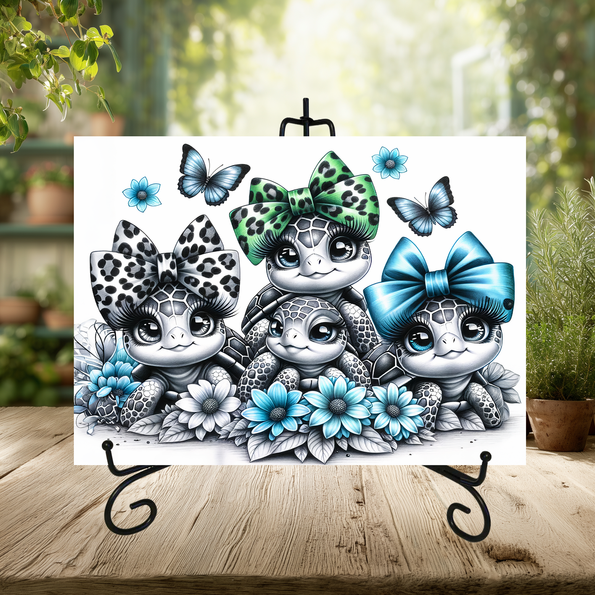 Bow Animals Glass Cutting Boards