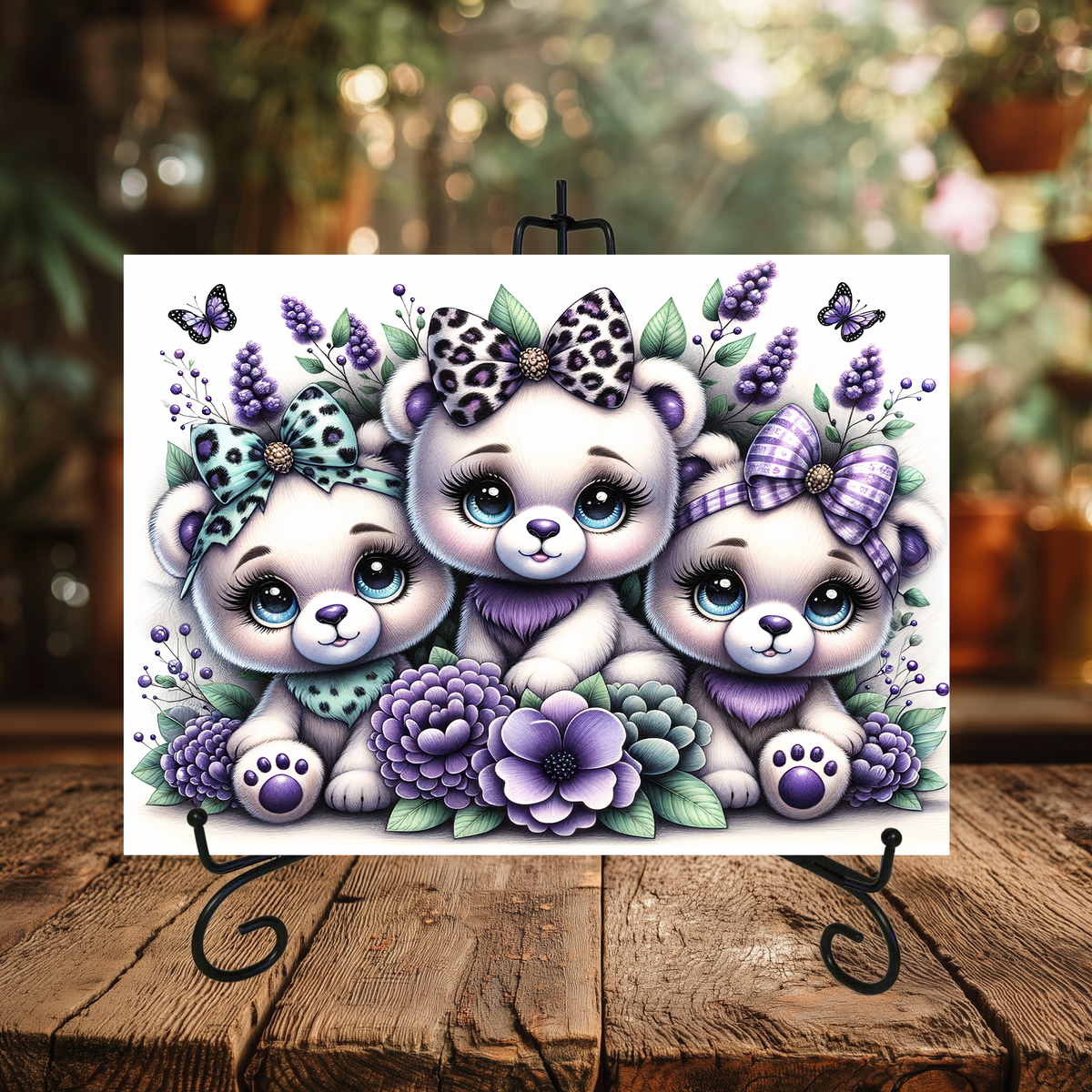Bow Animals Glass Cutting Boards