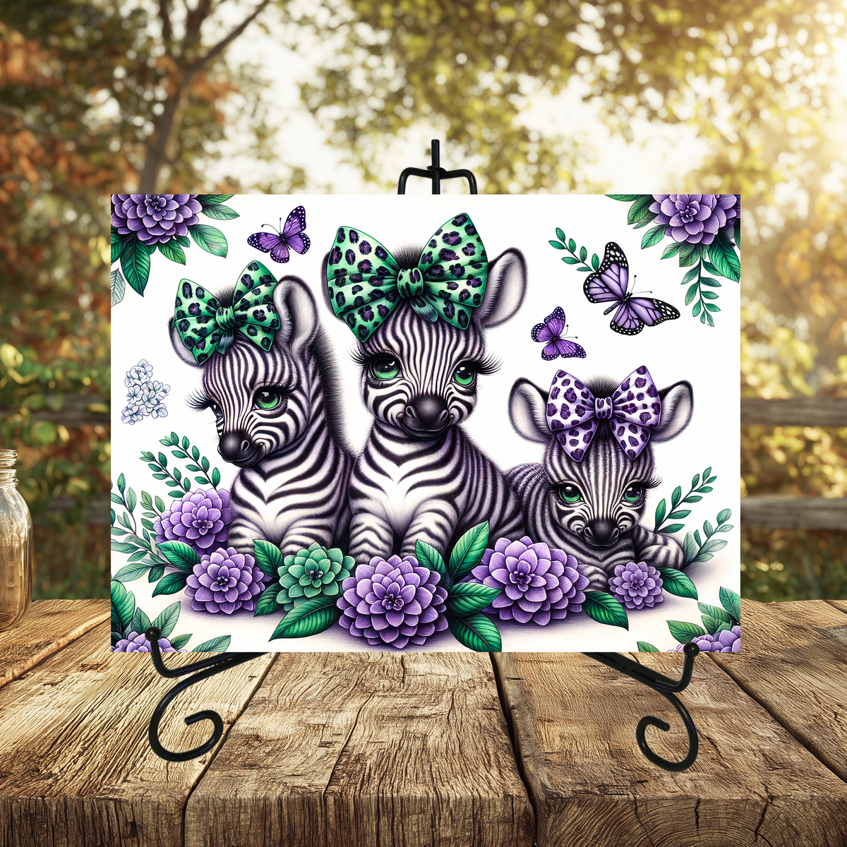 Bow Animals Glass Cutting Boards