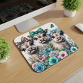 Cute Bow Animals Mousepads