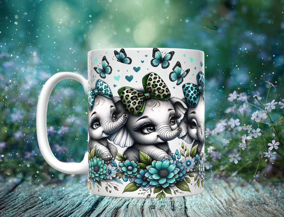 Bow Animal Mugs