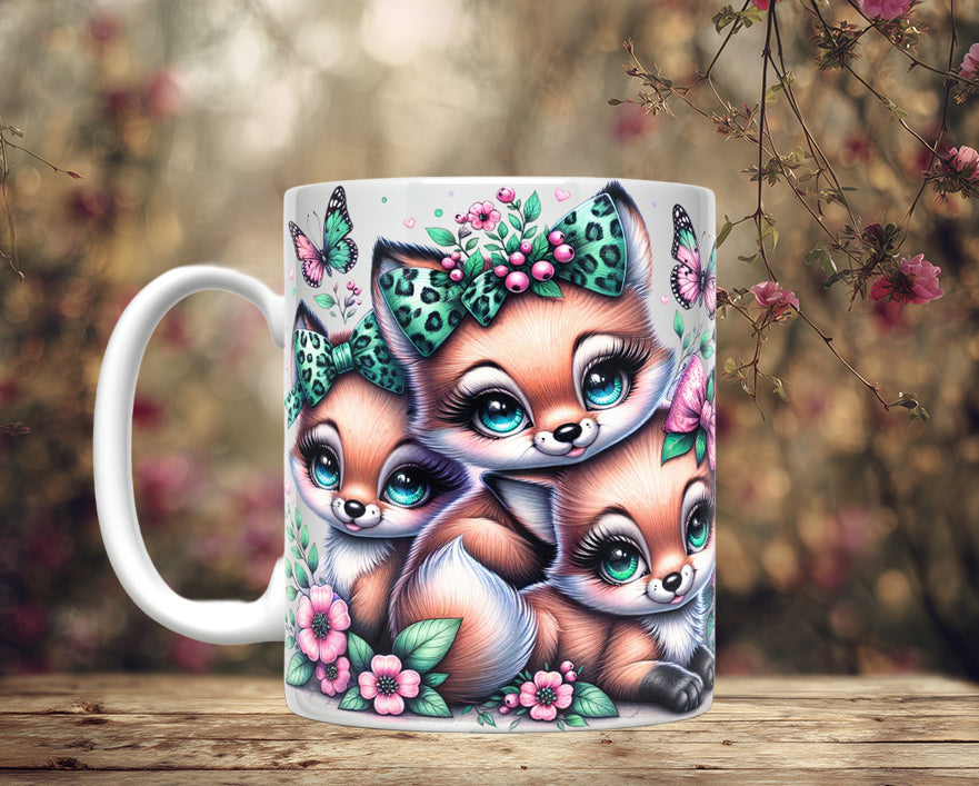 Bow Animal Mugs