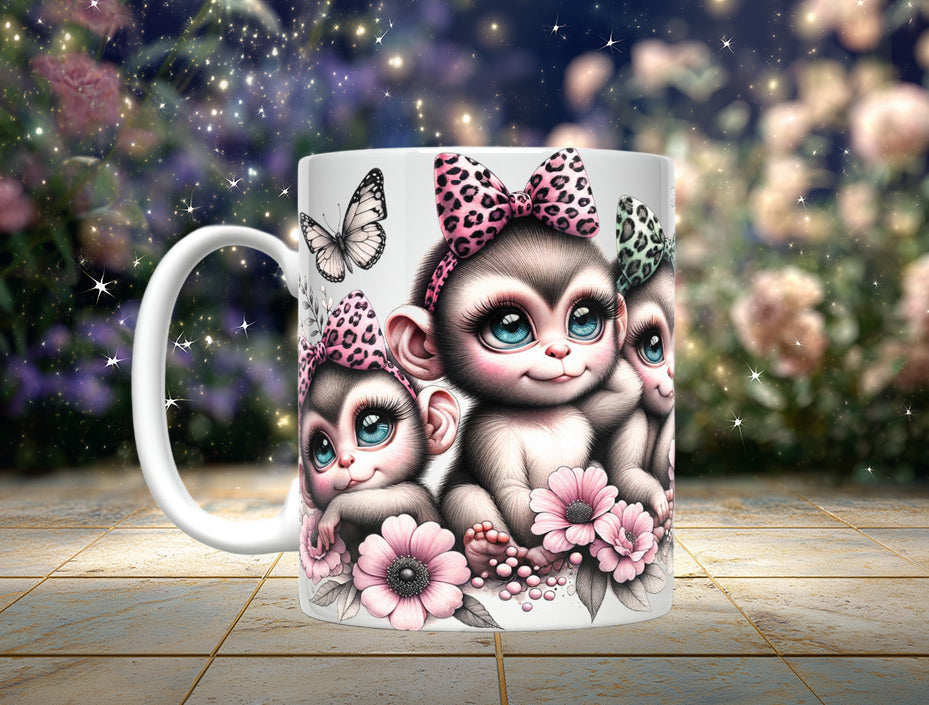 Bow Animal Mugs