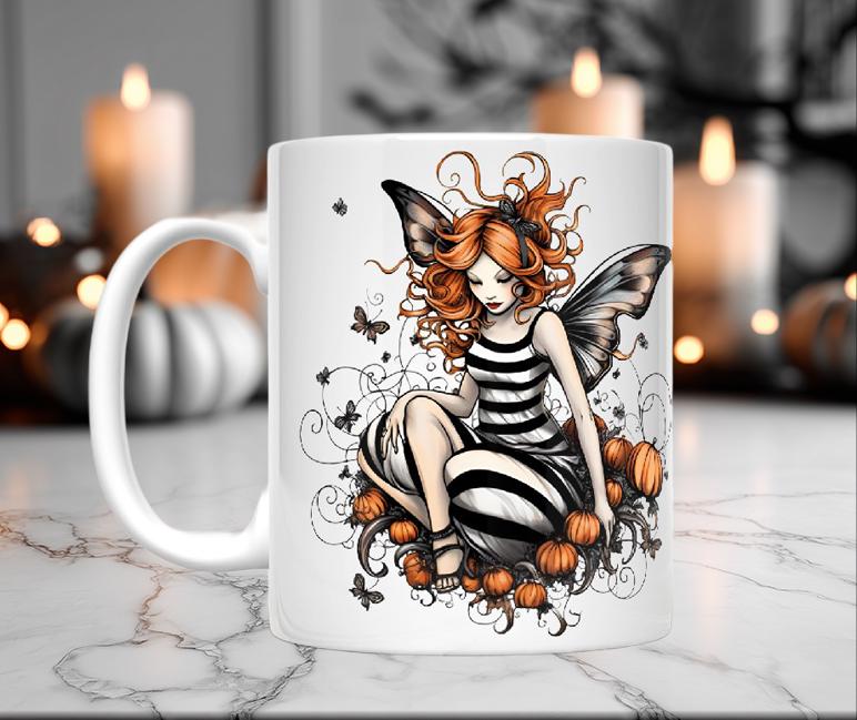Halloween Fairy Mugs