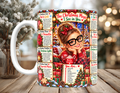 Christmas Magic Custom Chibi Image Mugs