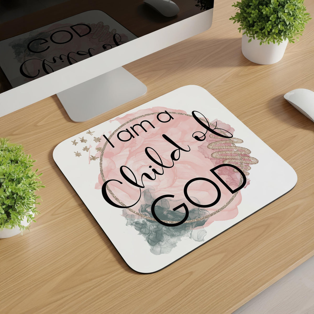 Scripture Mousepad with Uplifting Bible Verses (10 Styles)