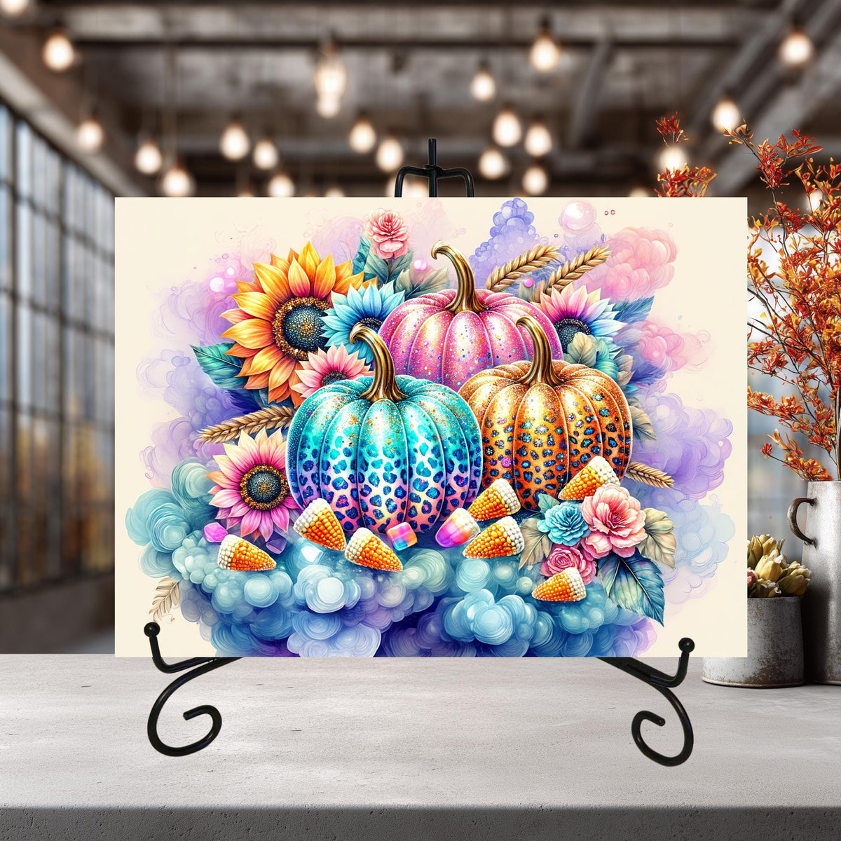 Pumpkin Glass Cutting Boards