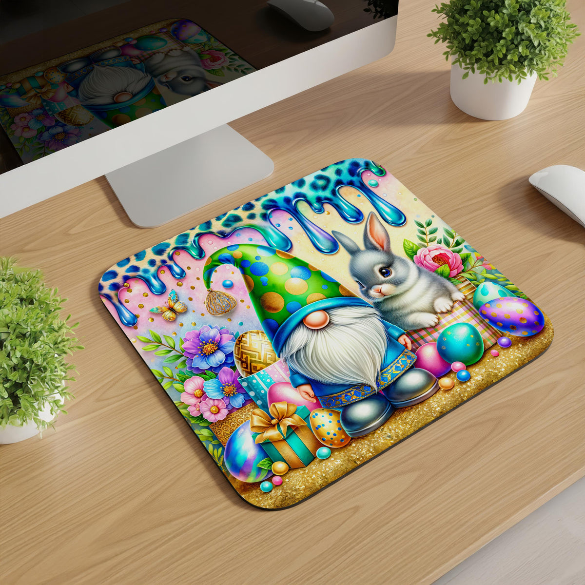 Easter Gnome Mousepads