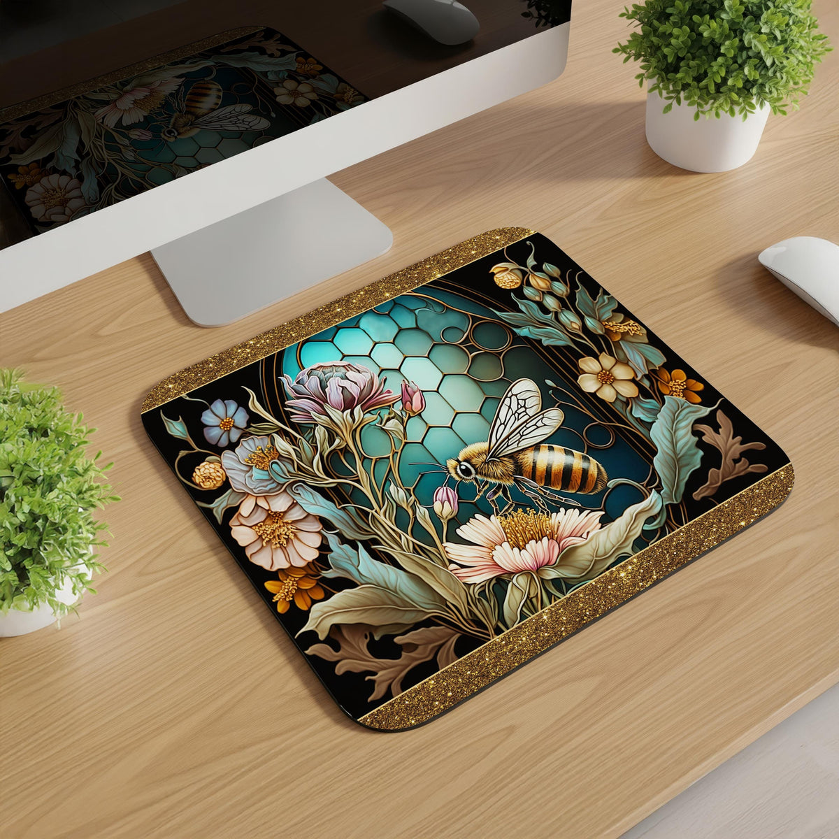 Honeybee Mousepads
