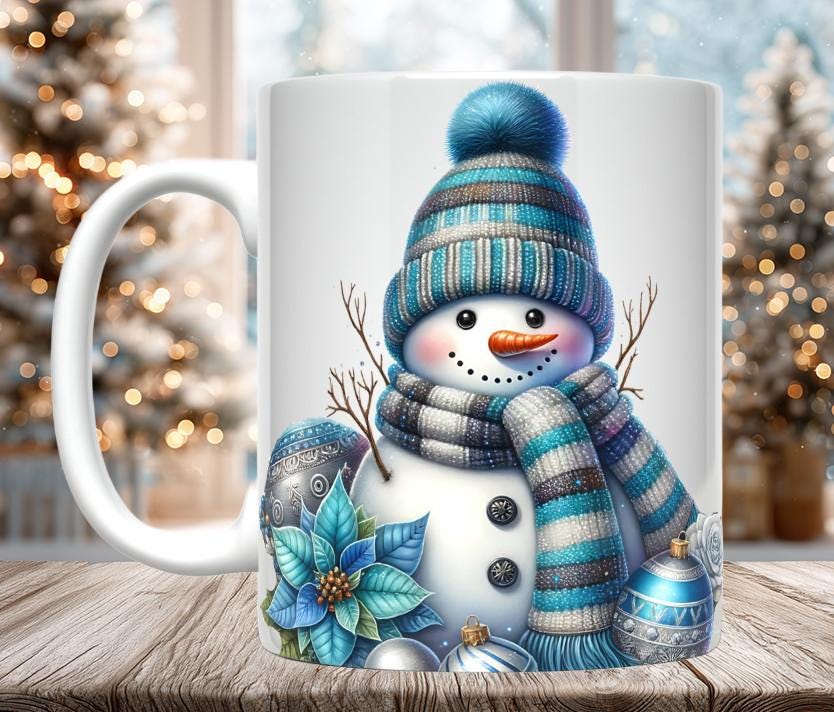 Christmas Snowman Mug