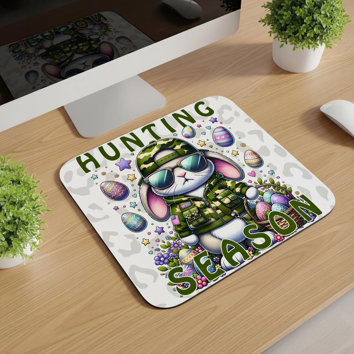Hunting Season Easter Mousepads