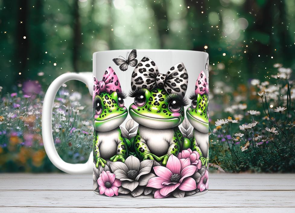 Bow Animal Mugs