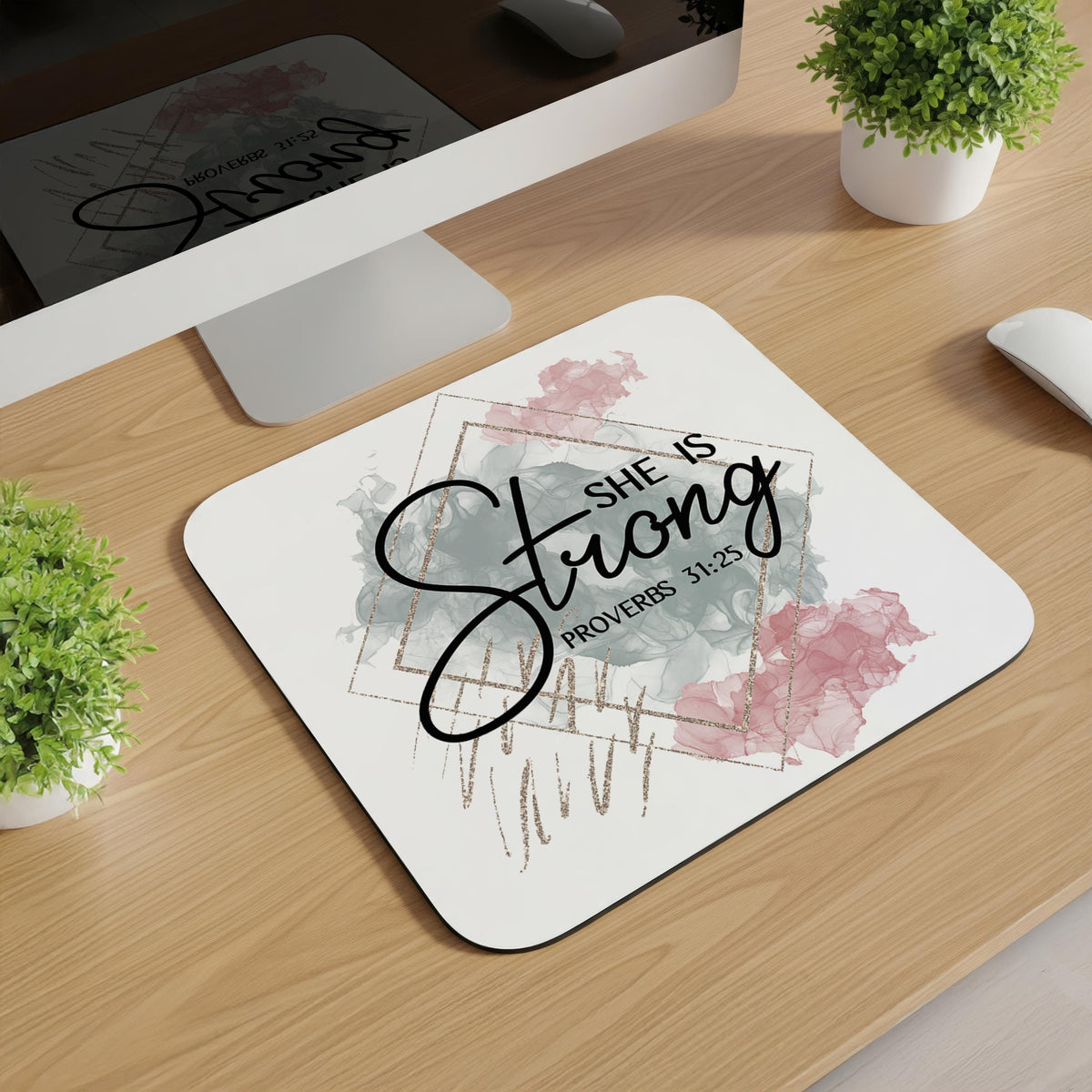 Scripture Mousepad with Uplifting Bible Verses (10 Styles)