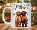 Besties Highland Cow Mug