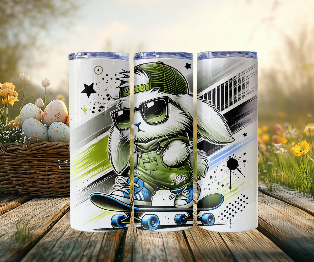 Skater Bunny Tumblers (6 colors)