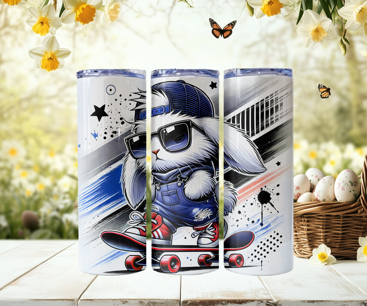 Skater Bunny Tumblers (6 colors)