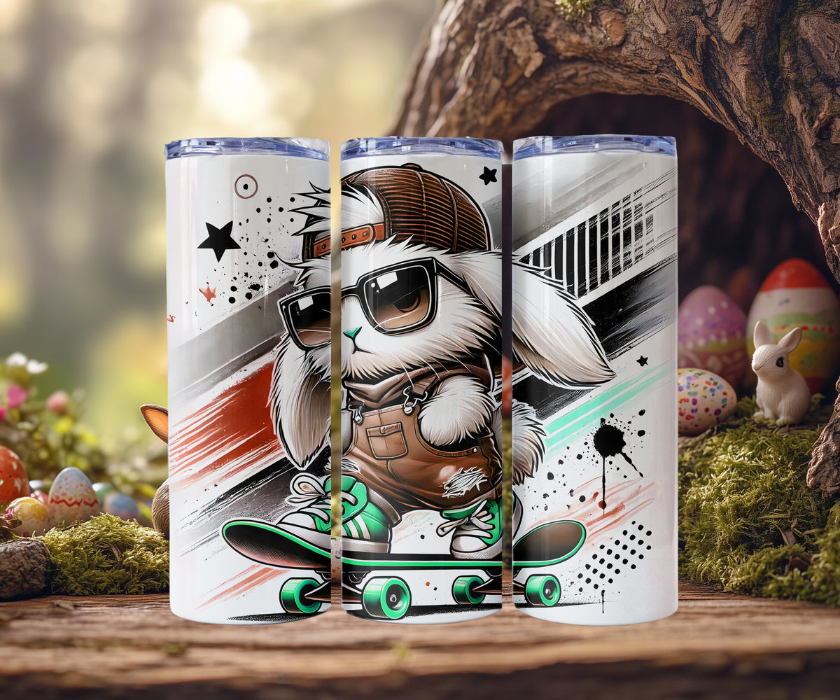 Skater Bunny Tumblers (6 colors)