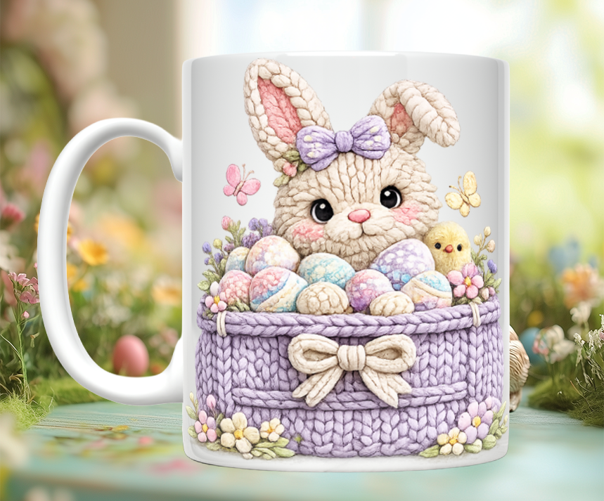 Knitted Easter Image Mugs (12 styles)