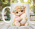 Knitted Image Easter Animal Mugs (12 styles)