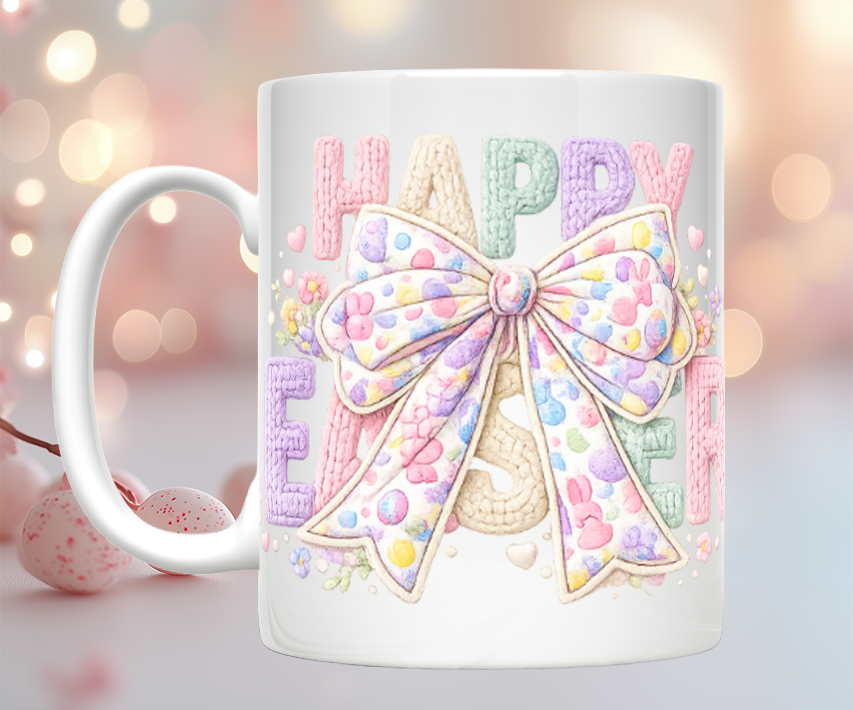 Knitted Easter Image Mugs (12 styles)
