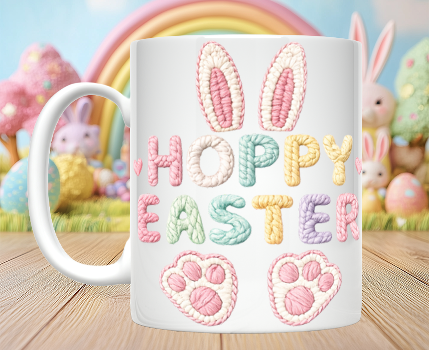 Knitted Easter Image Mugs (12 styles)