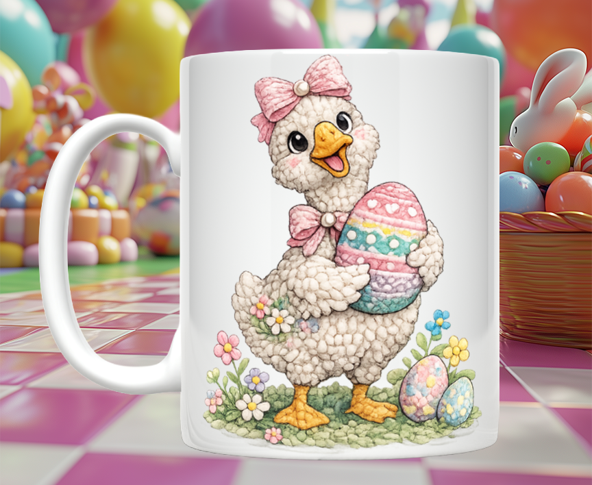 Knitted Image Easter Animal Mugs (12 styles)