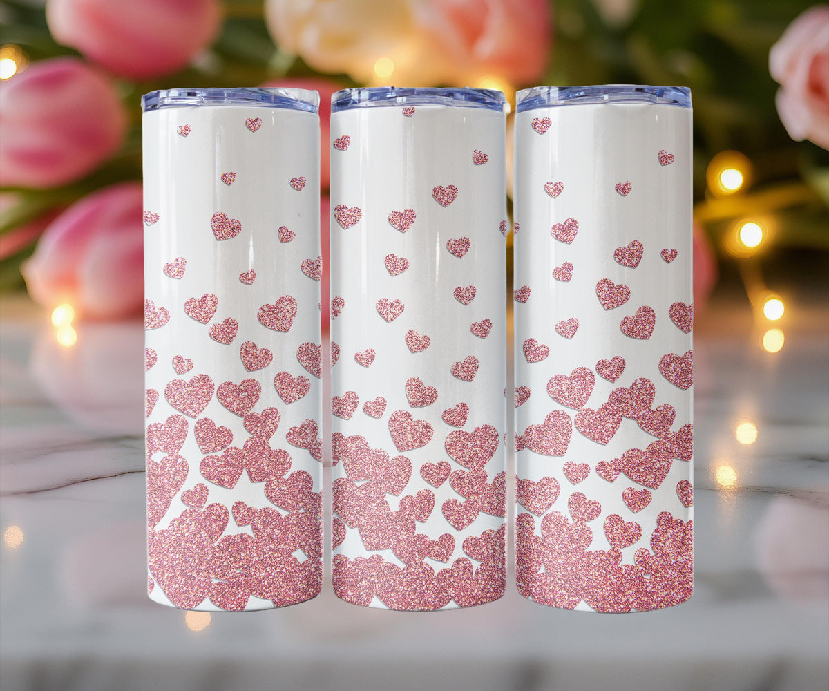 Valentine Heart Tumblers (7 variations)