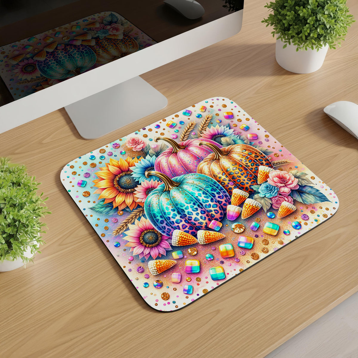 Fall Pumpkins Mousepads