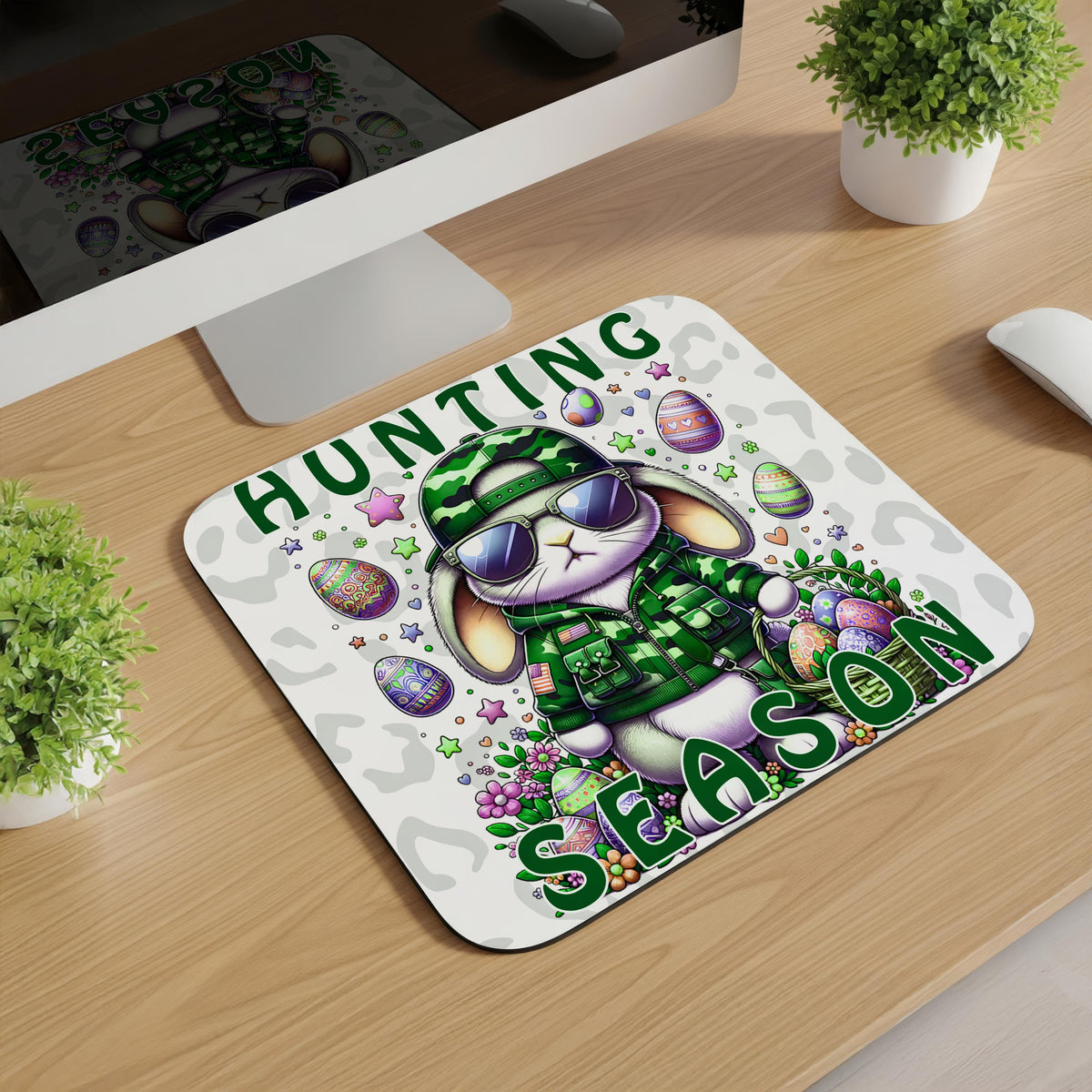 Hunting Season Easter Mousepads