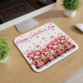 Happy Valentine's Day Highland Cow Mousepad