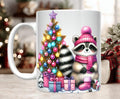 Christmas Racoon Mug