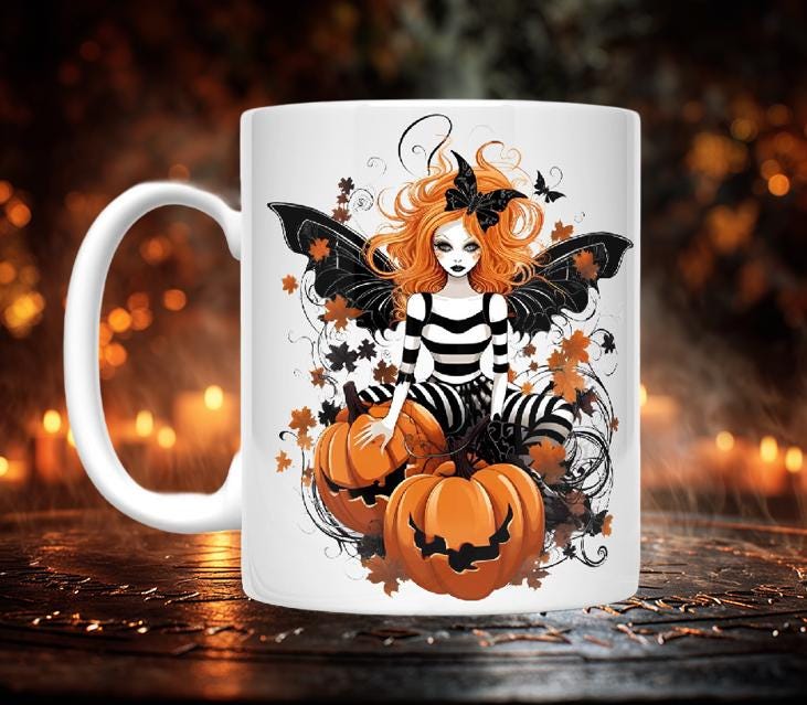 Halloween Fairy Mugs