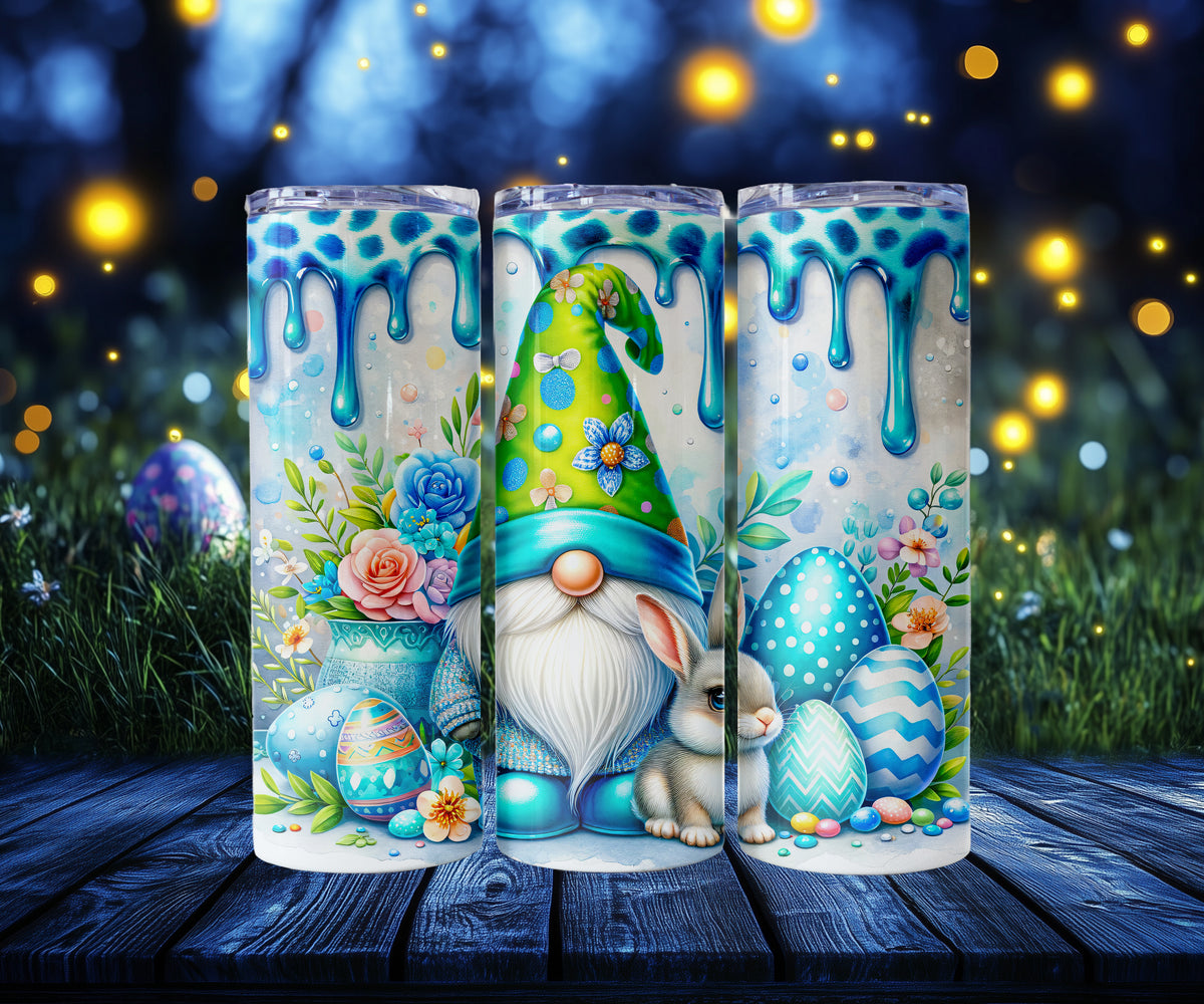 Dripping Paint Easter Gnome Tumblers