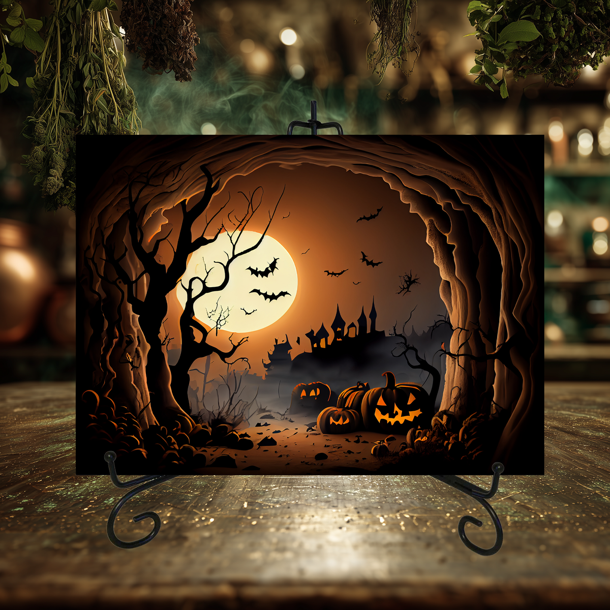 Halloween Glass Cutting Boards