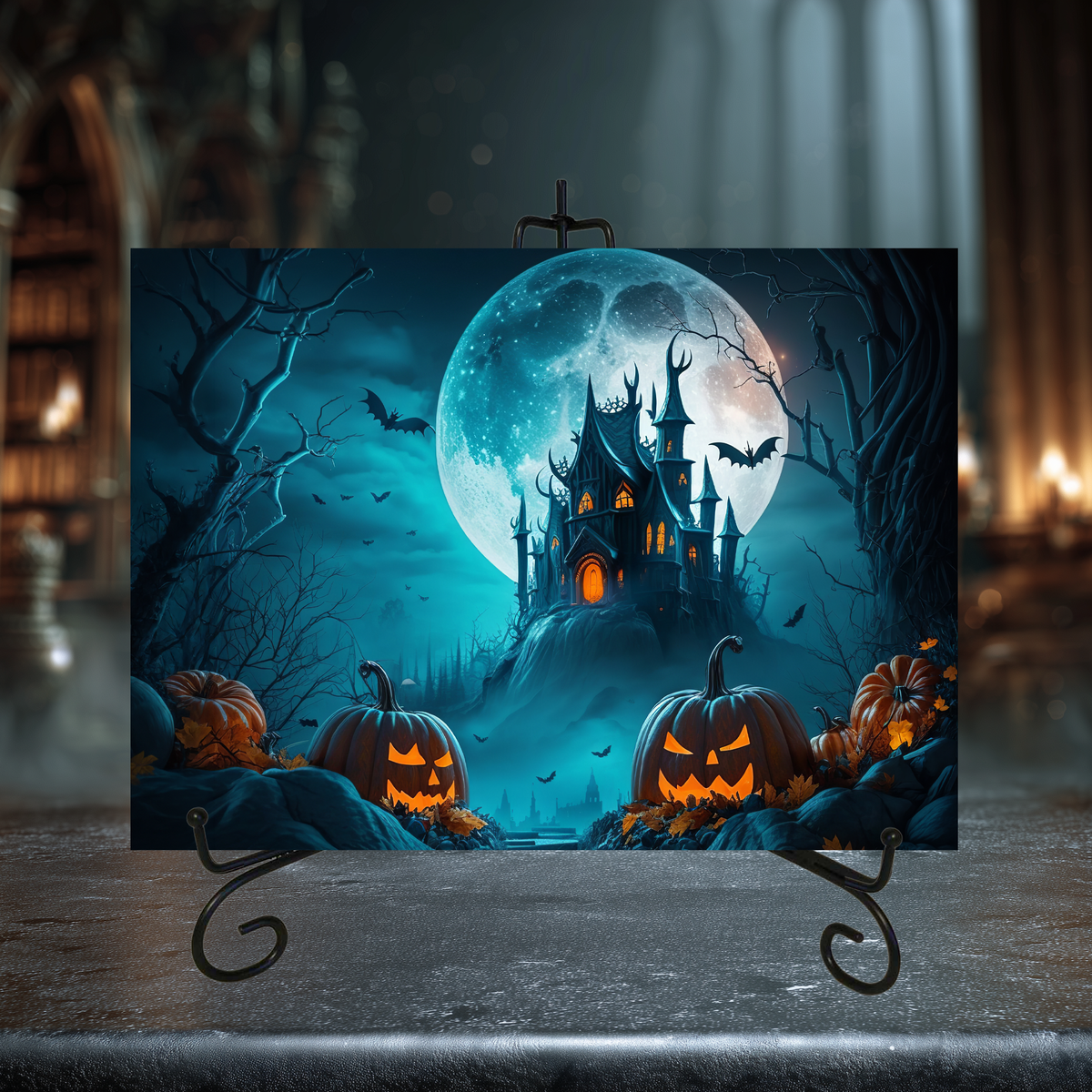 Halloween Glass Cutting Boards