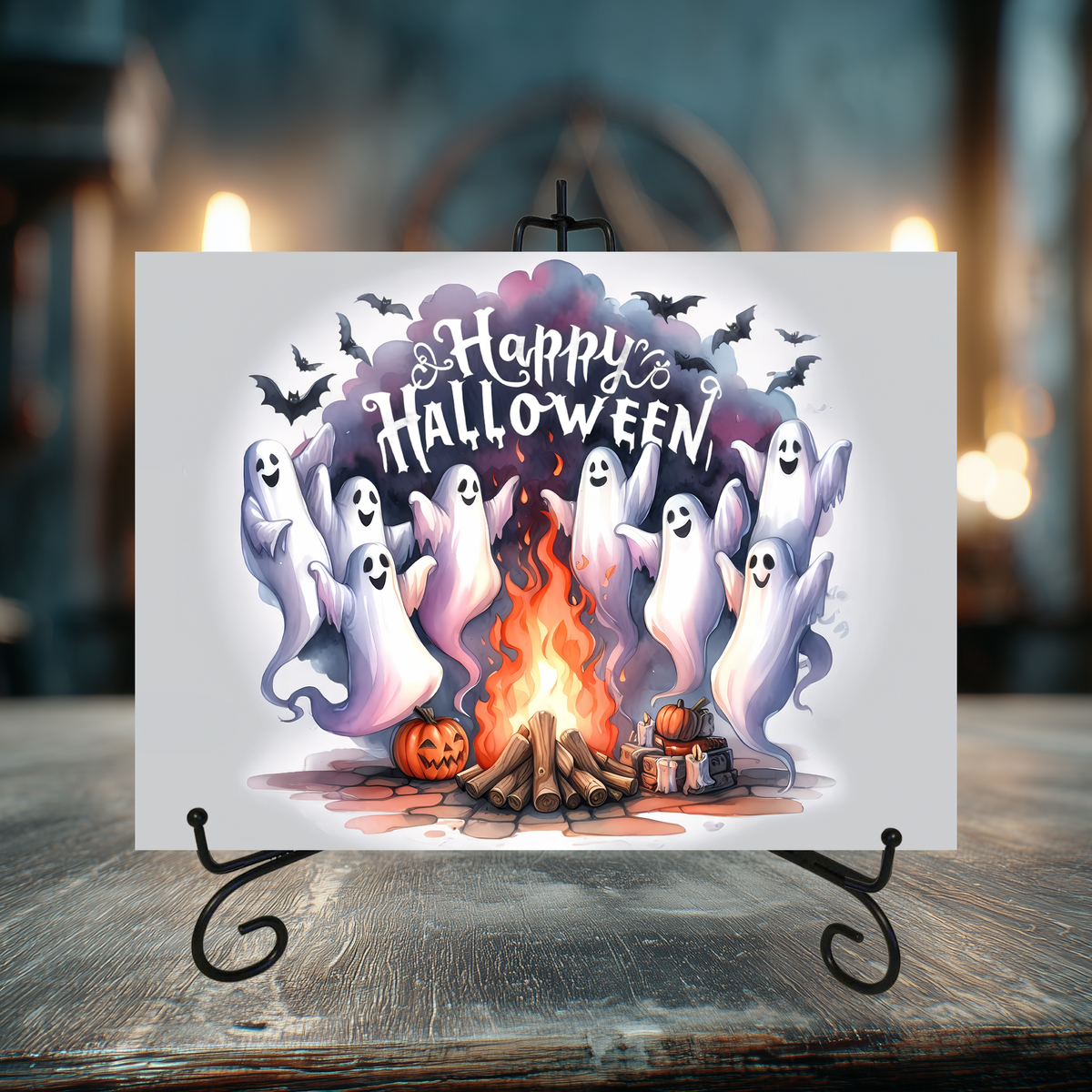 Halloween Glass Cutting Boards