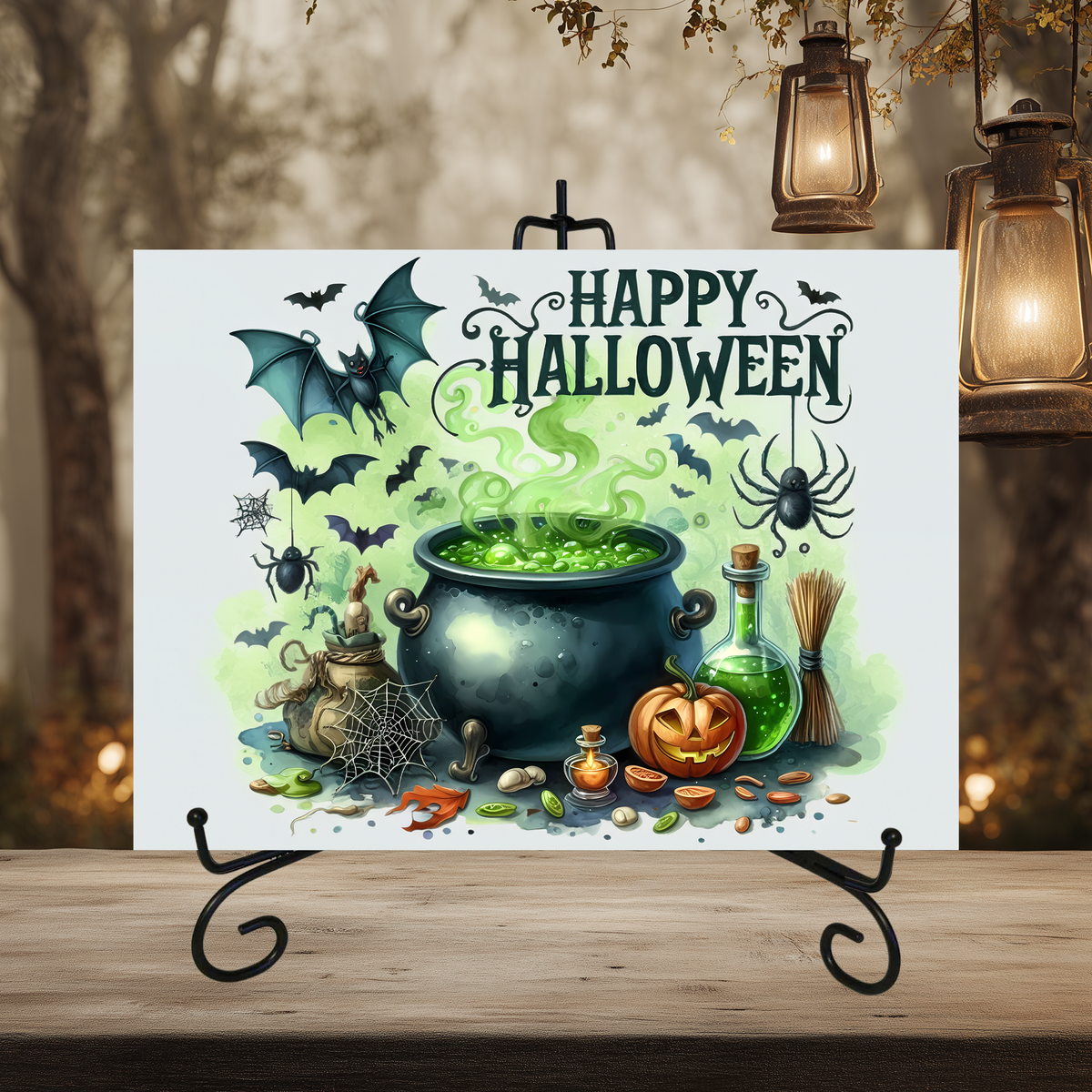 Halloween Glass Cutting Boards