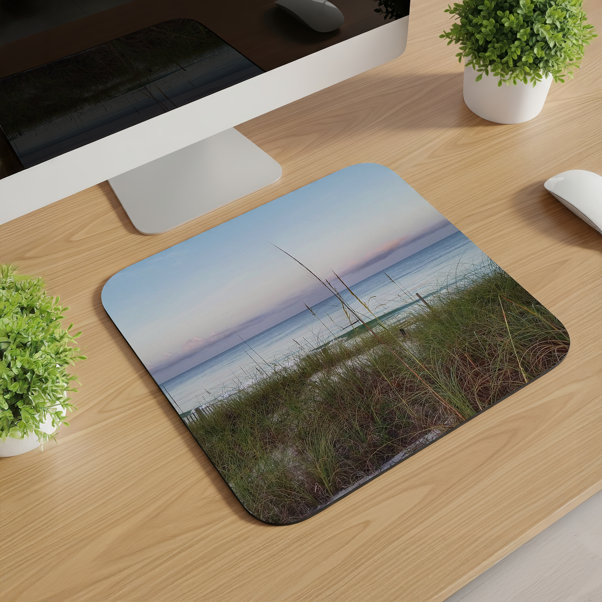 Beach Scene Mousepads