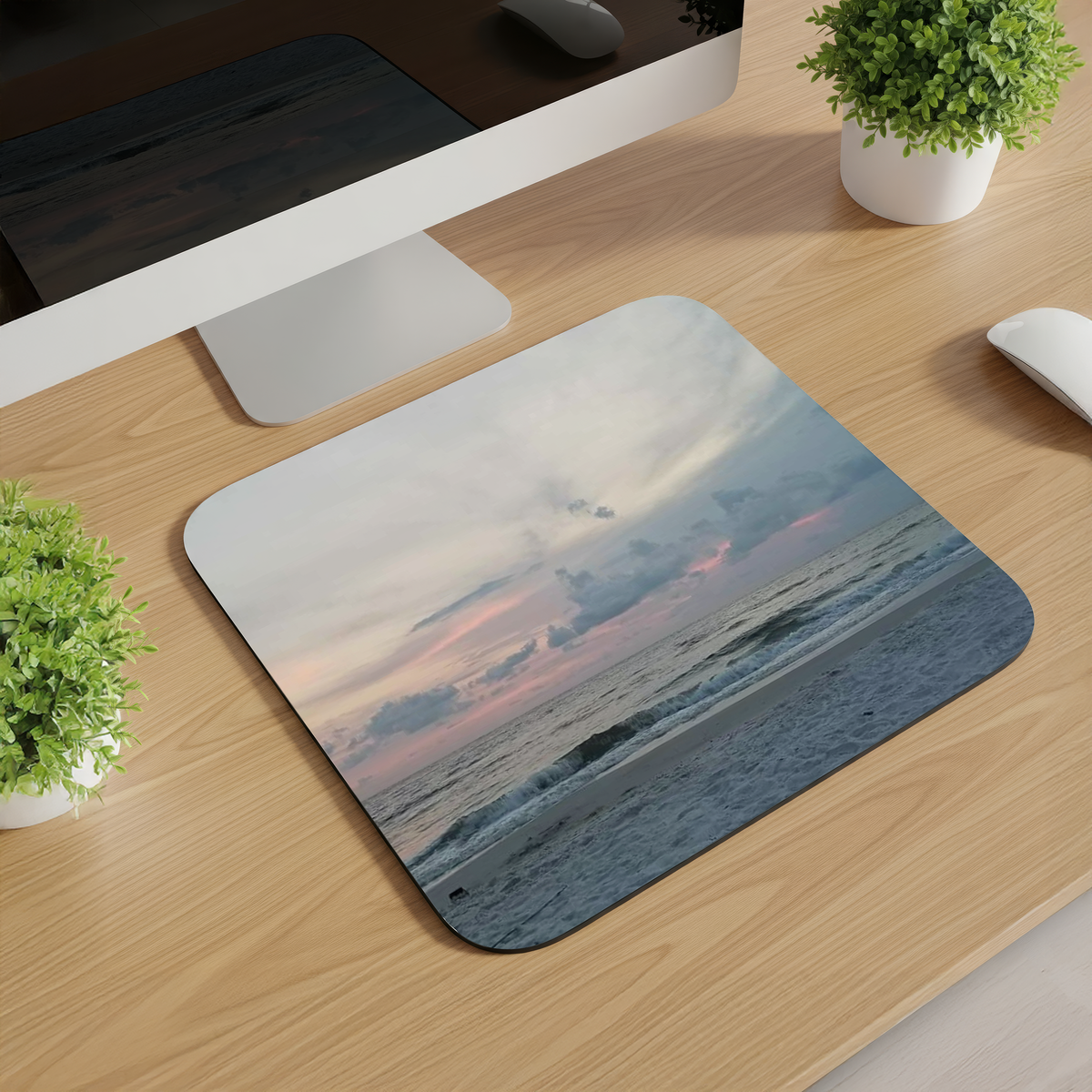 Beach Scene Mousepads