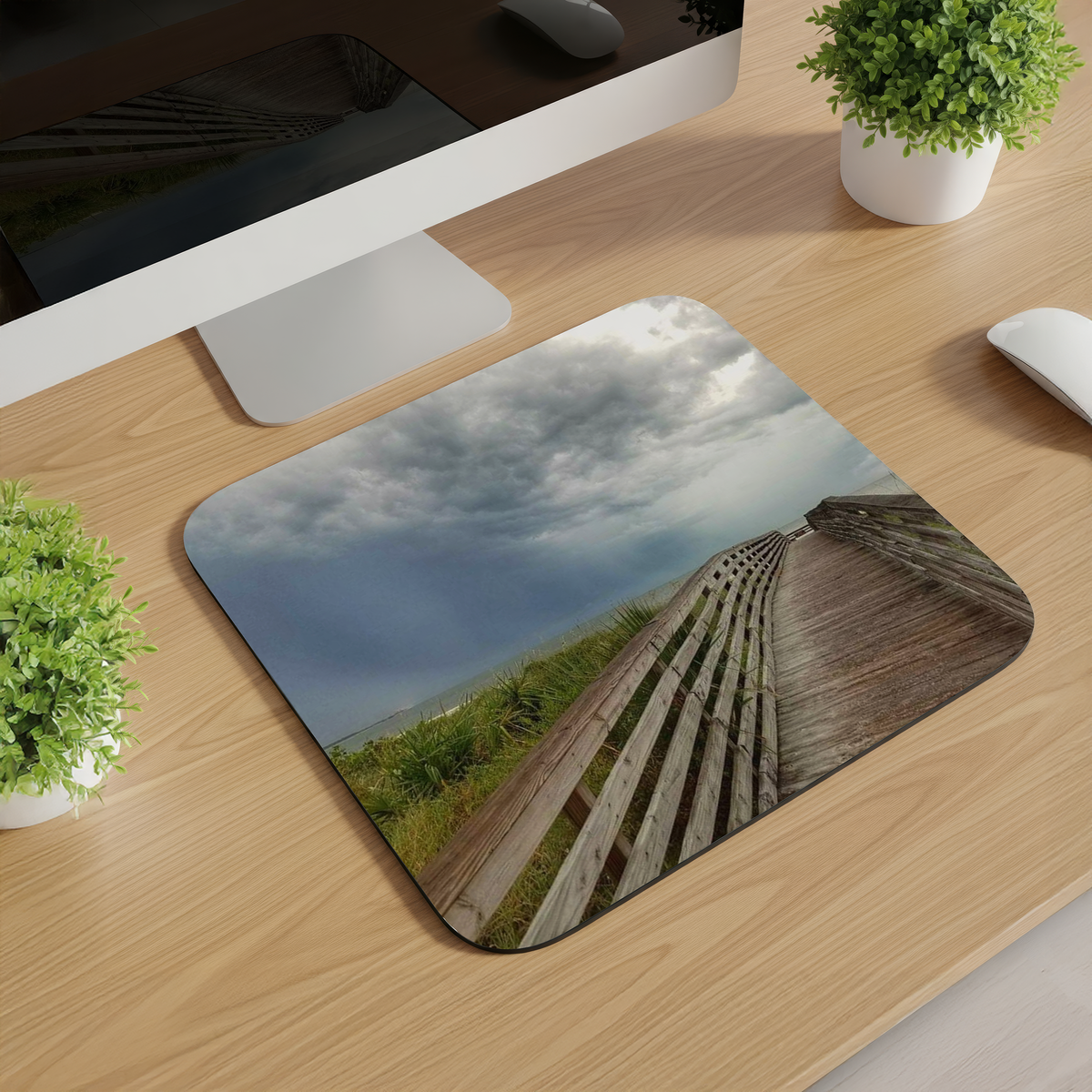 Beach Scene Mousepads