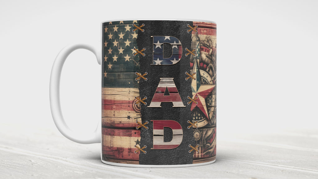 Patriotic Dad Mug