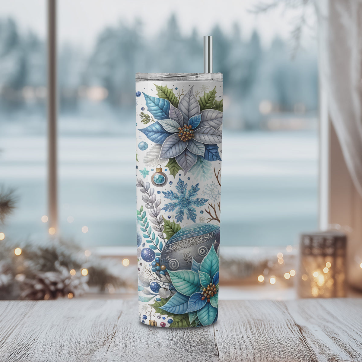 Winter Snowman Tumbler