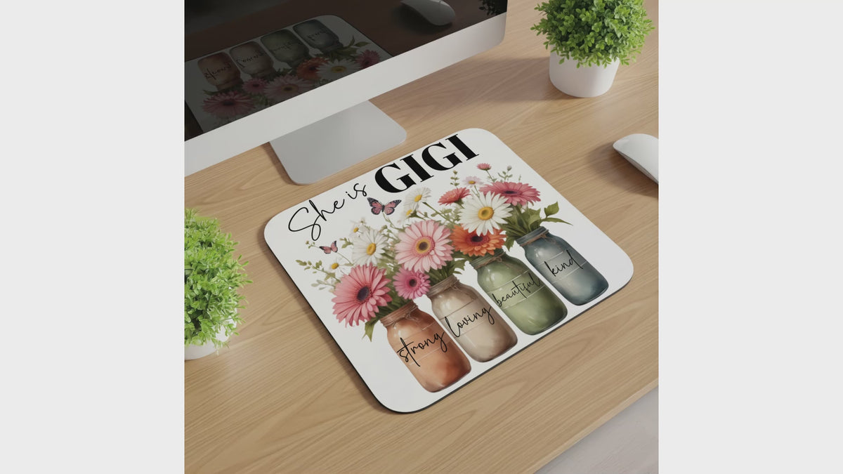 She is Mousepad