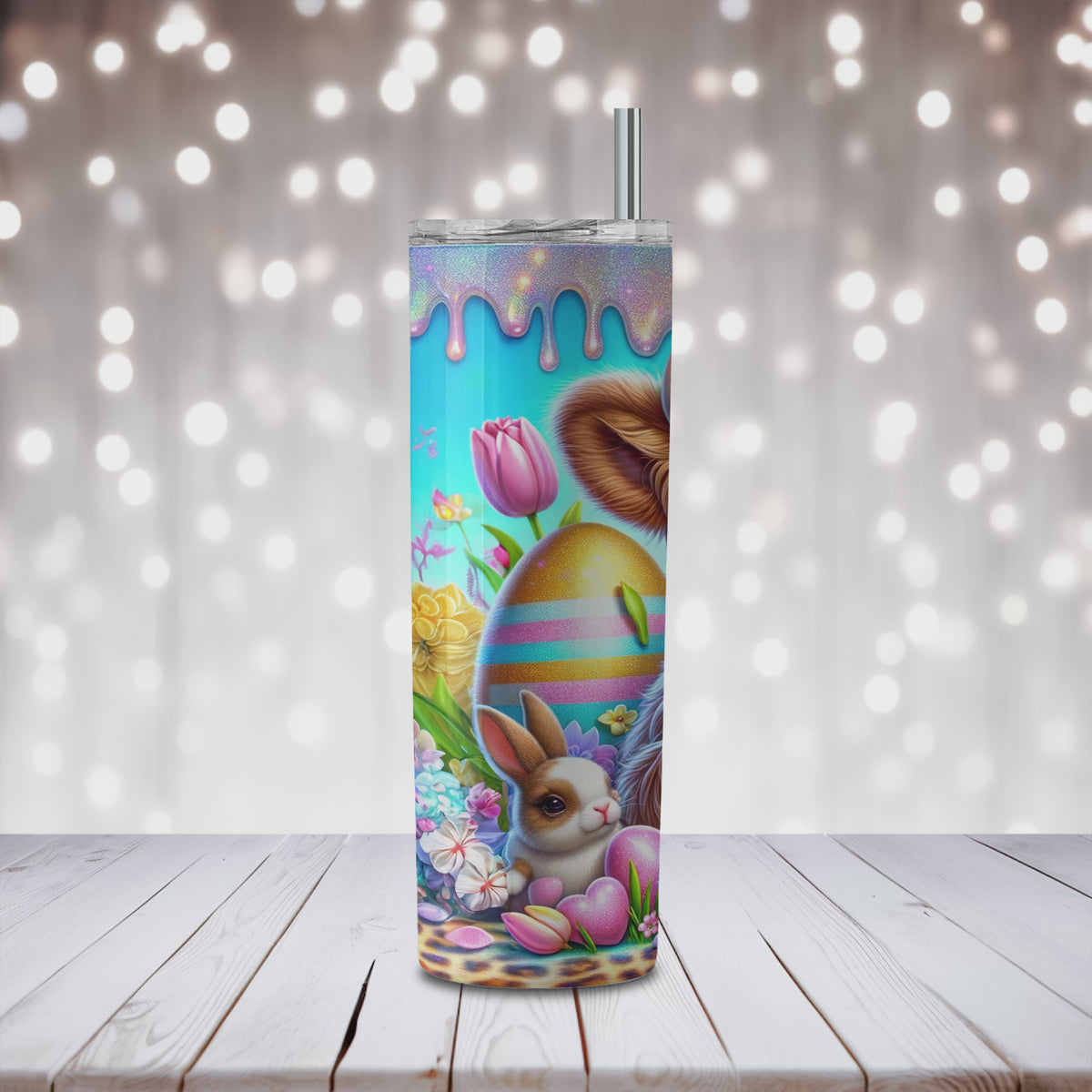 Easter Highland Cow Tumblers