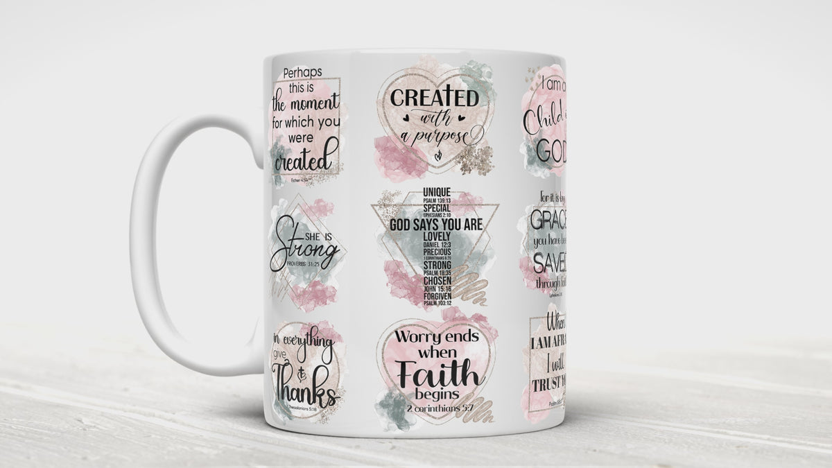 Scripture Mugs (10 styles)