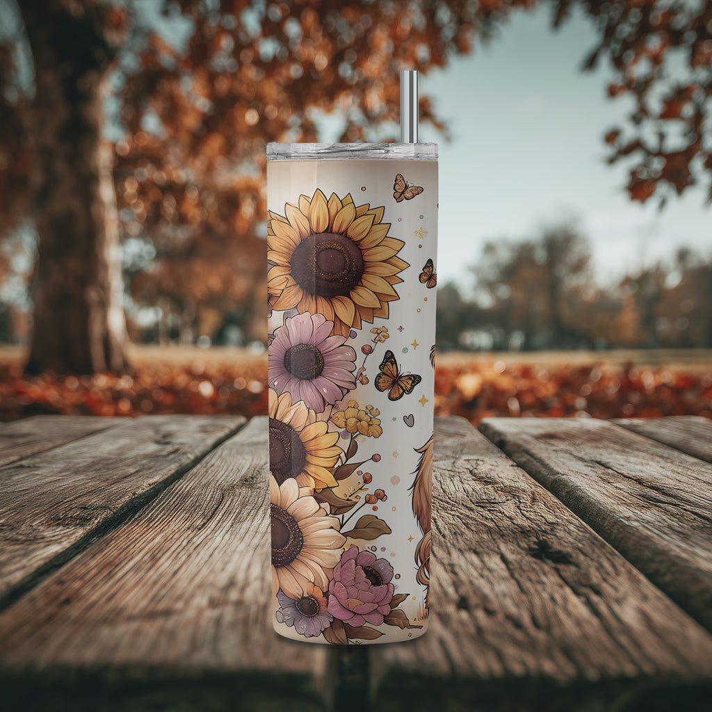 Besties Highland Cow Tumbler