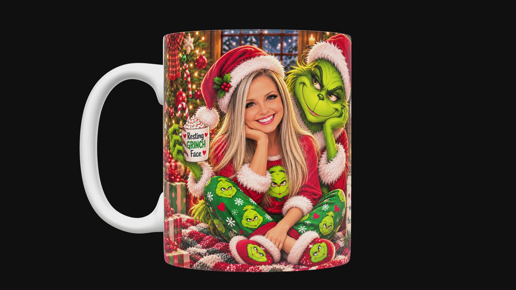 Just a Girl Who Loves the Grinch Custom Mugs