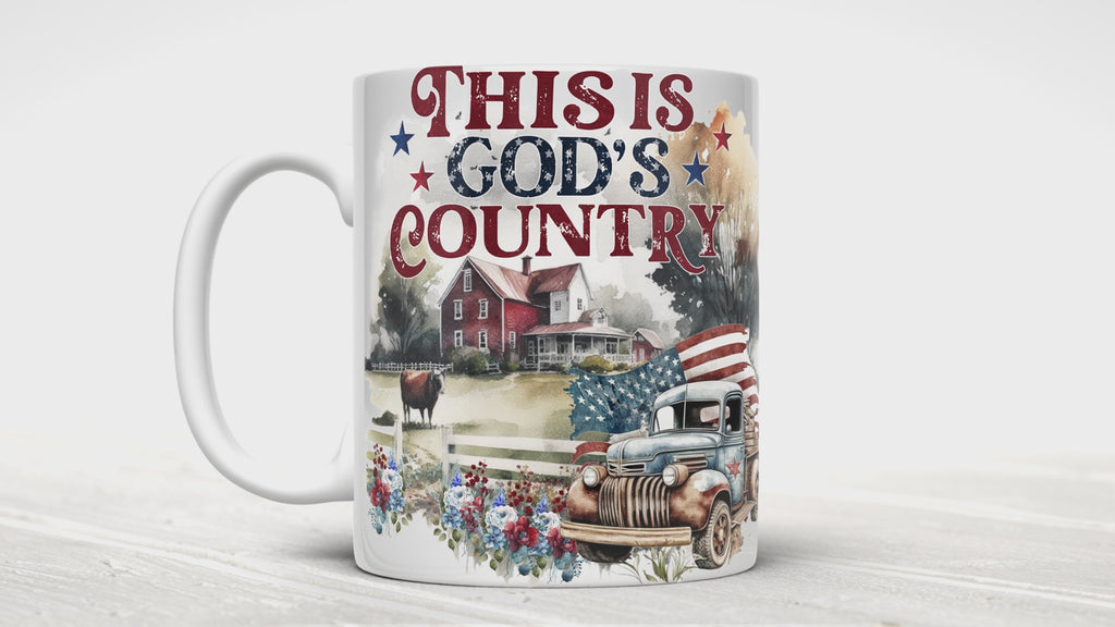 God's Country Mug